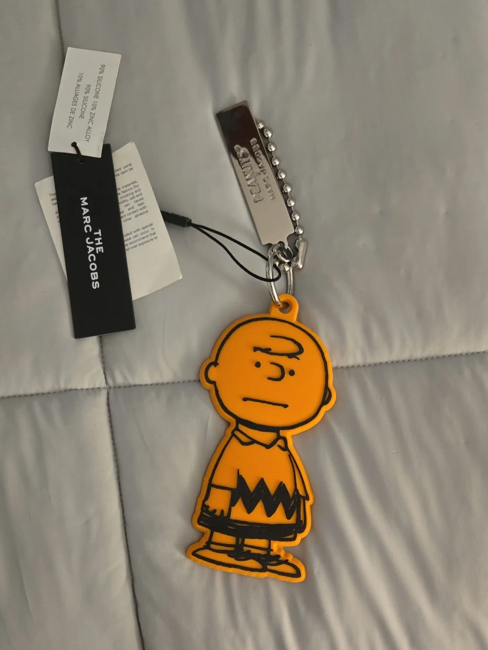 Marc Jacobs Charlie Brown Silicone Keyring